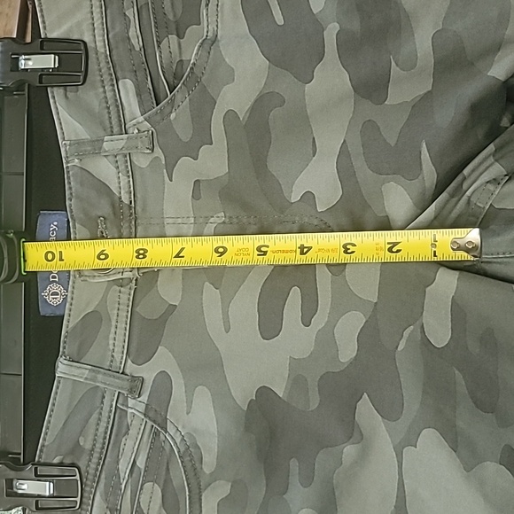 Democracy Ab Solution Jeans Women's 8 Grey Side Zip Skinny Camo Print Mid Rise - Picture 5 of 7